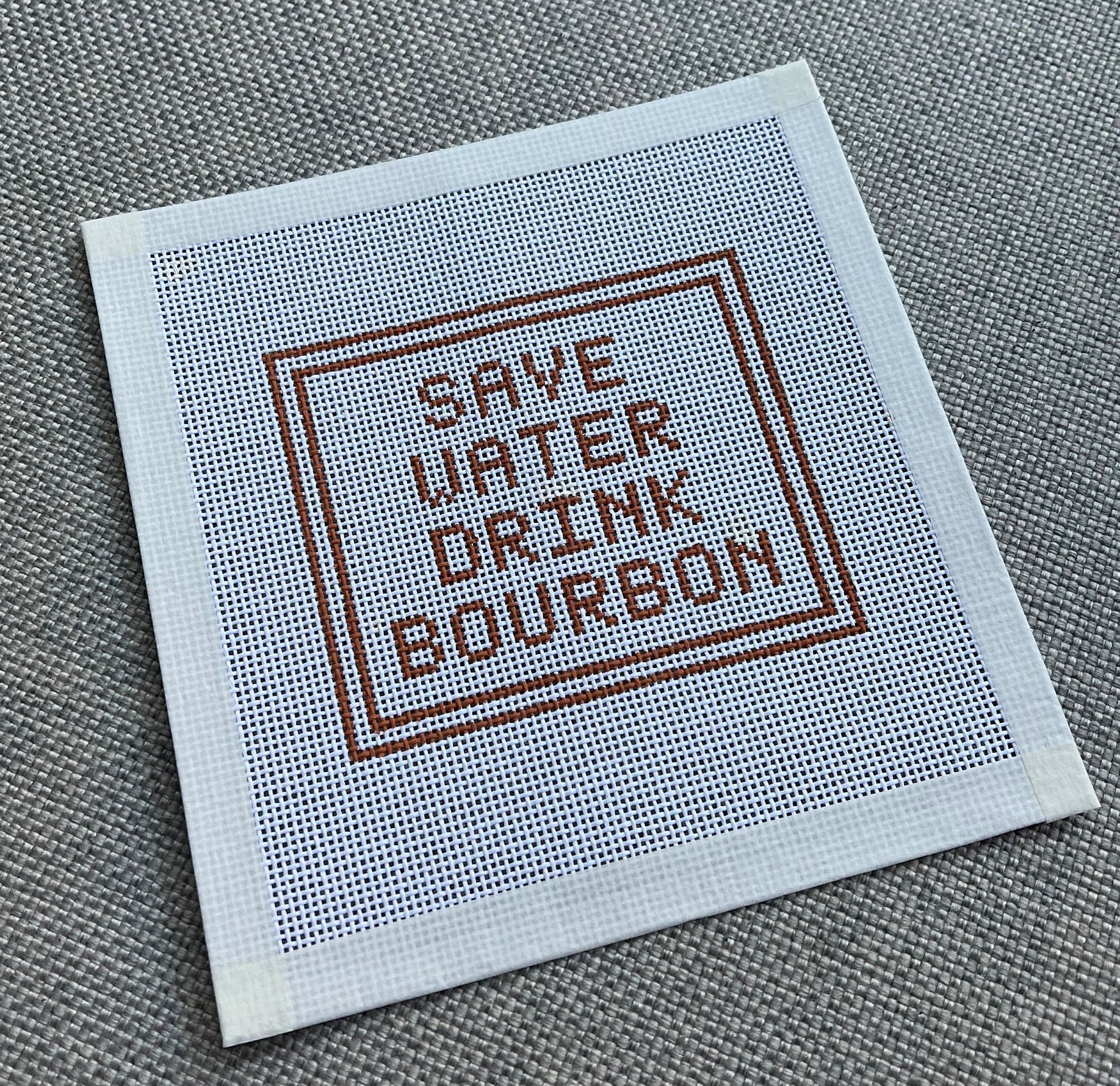 Housse De Passeport Humoristique - 'Save Water Drink Whisky', Faux Cuir Noir