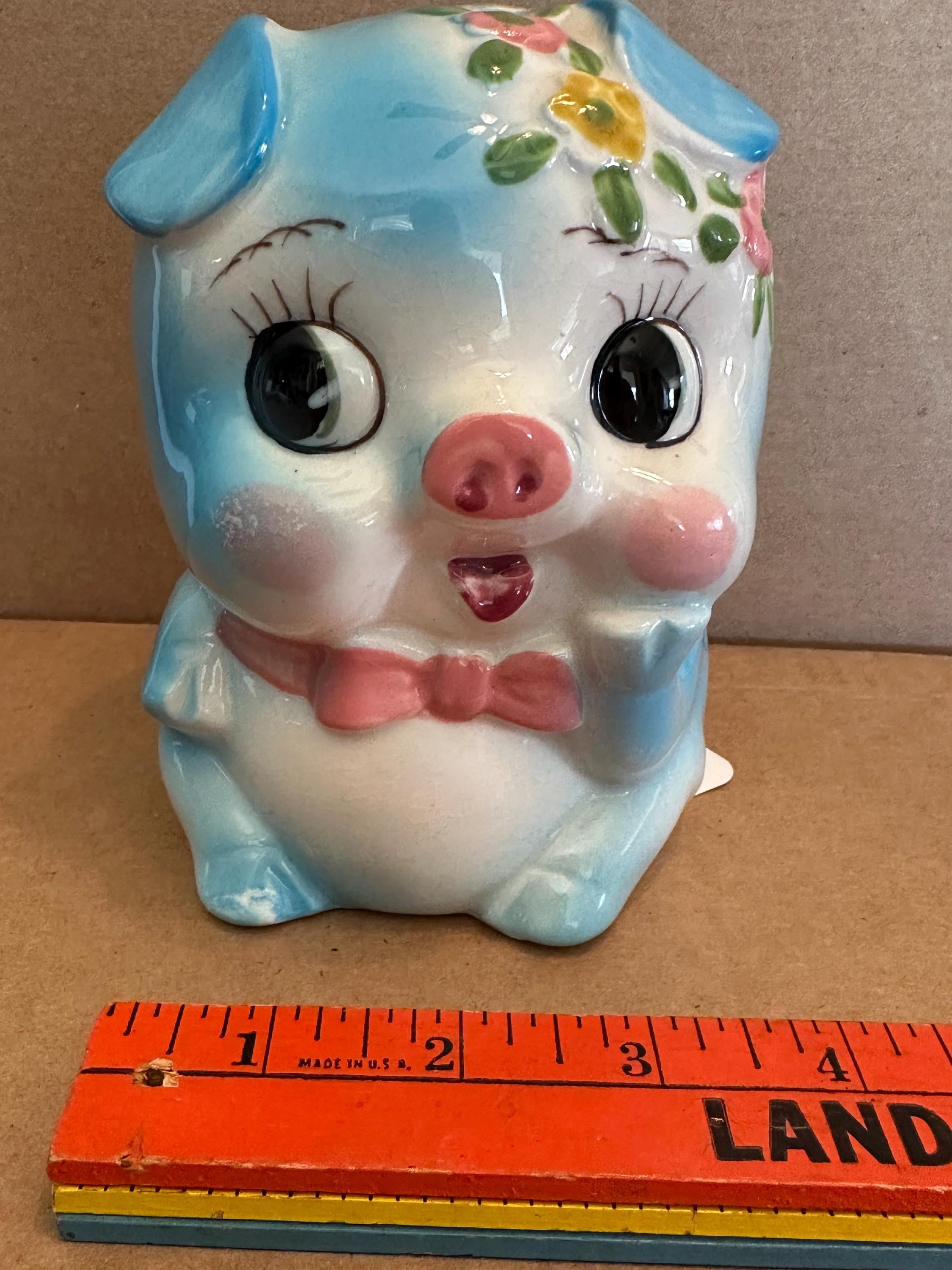 Vintage Piggy Bank Japan - Etsy