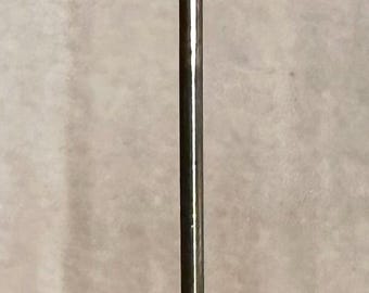 Mother of Pearl Hat Pin Gold Tone Textured