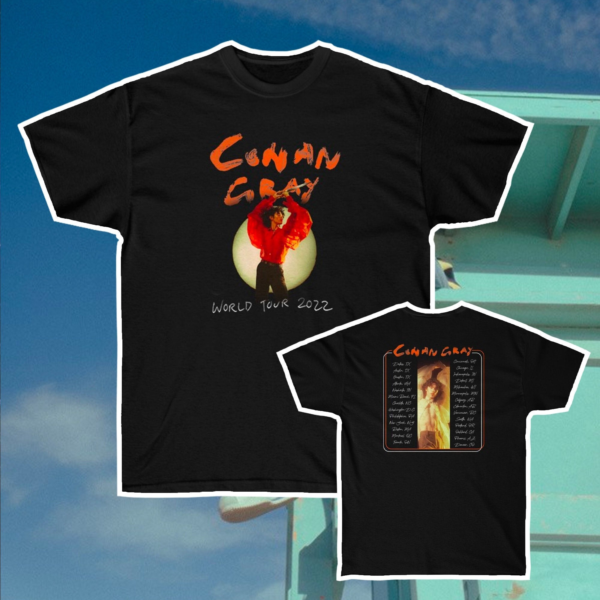 Conan Gray World Tour Concert Shirt - Conan Gray, Conan Gray Shirt