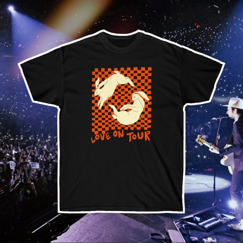 Harry Styles Love on Tour Rabbits Shirt Harry Styles HSLOT Etsy
