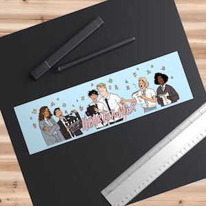 Heartstopper Characters Bumper Sticker | Pride Month, LGBTQ+ Owned Business