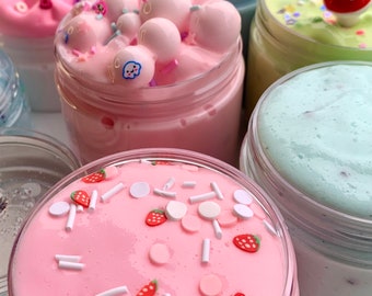 16 oz Mystery Slime Box of four 4 oz slimes // mystery box // slime box // sensory box