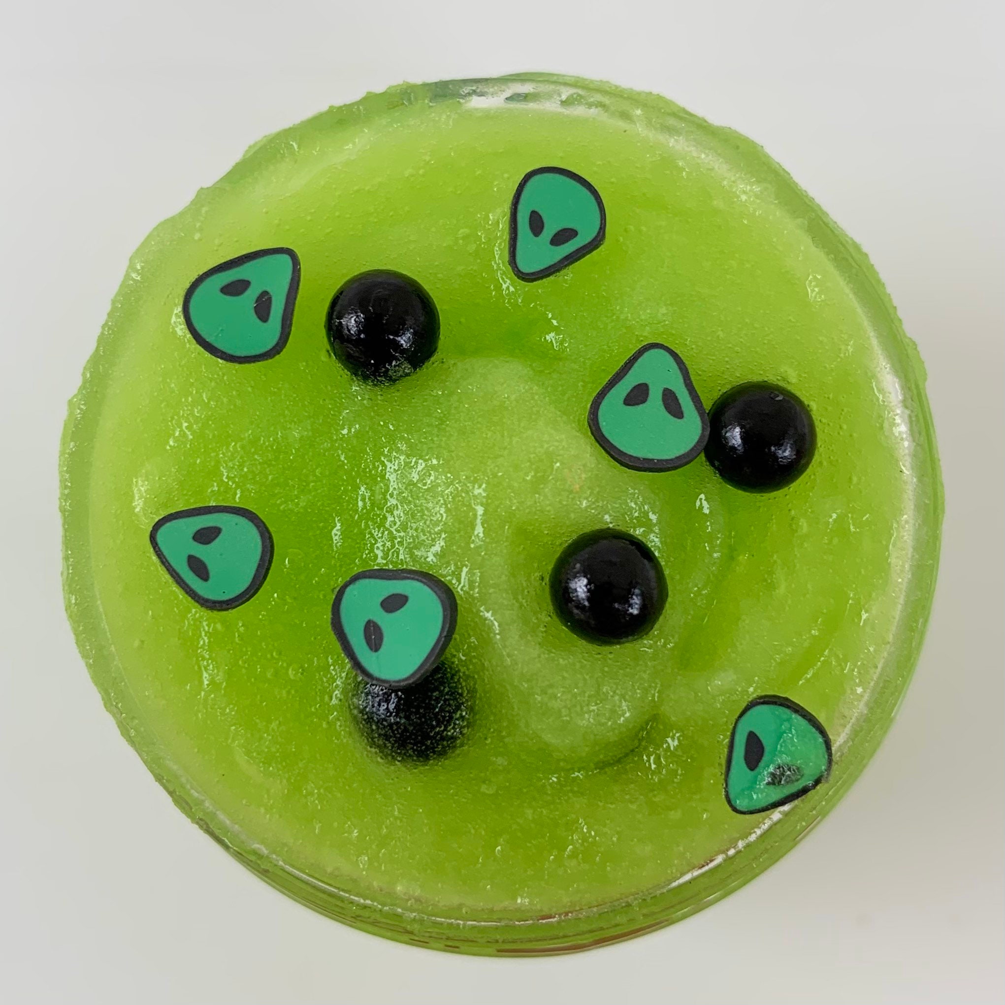 Extraterrestrial Egg Boba Tea // Icee Slime With Boba Beads and Alien ...