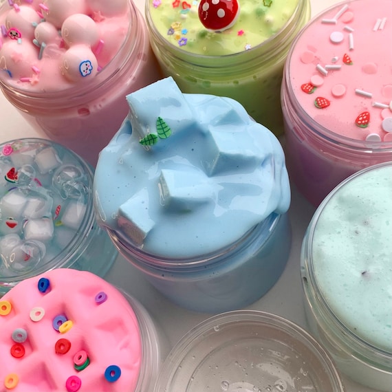 8 oz Mystery Slime Box of four 2 oz slimes // mystery box // slime box