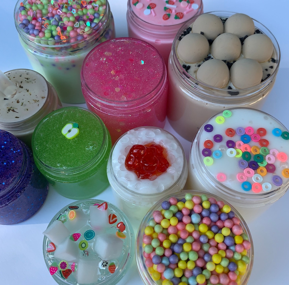 2 oz each mystery slime pack box of four Etsy