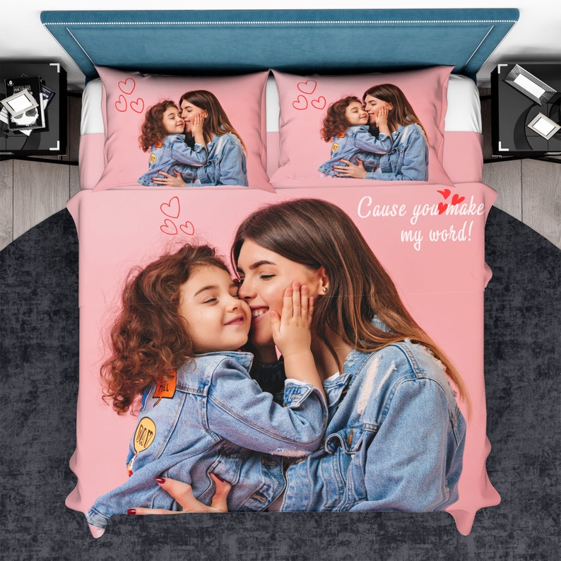 Personalized Bedding Set Custom Bedding Set With Your Own Etsy
