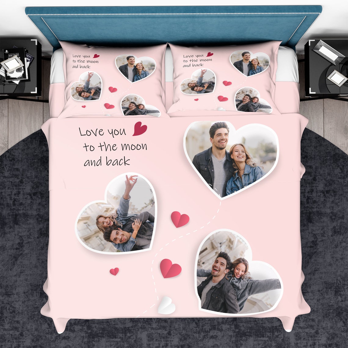 Personalized Bedding Set Custom Bedding Set With Your Own Etsy