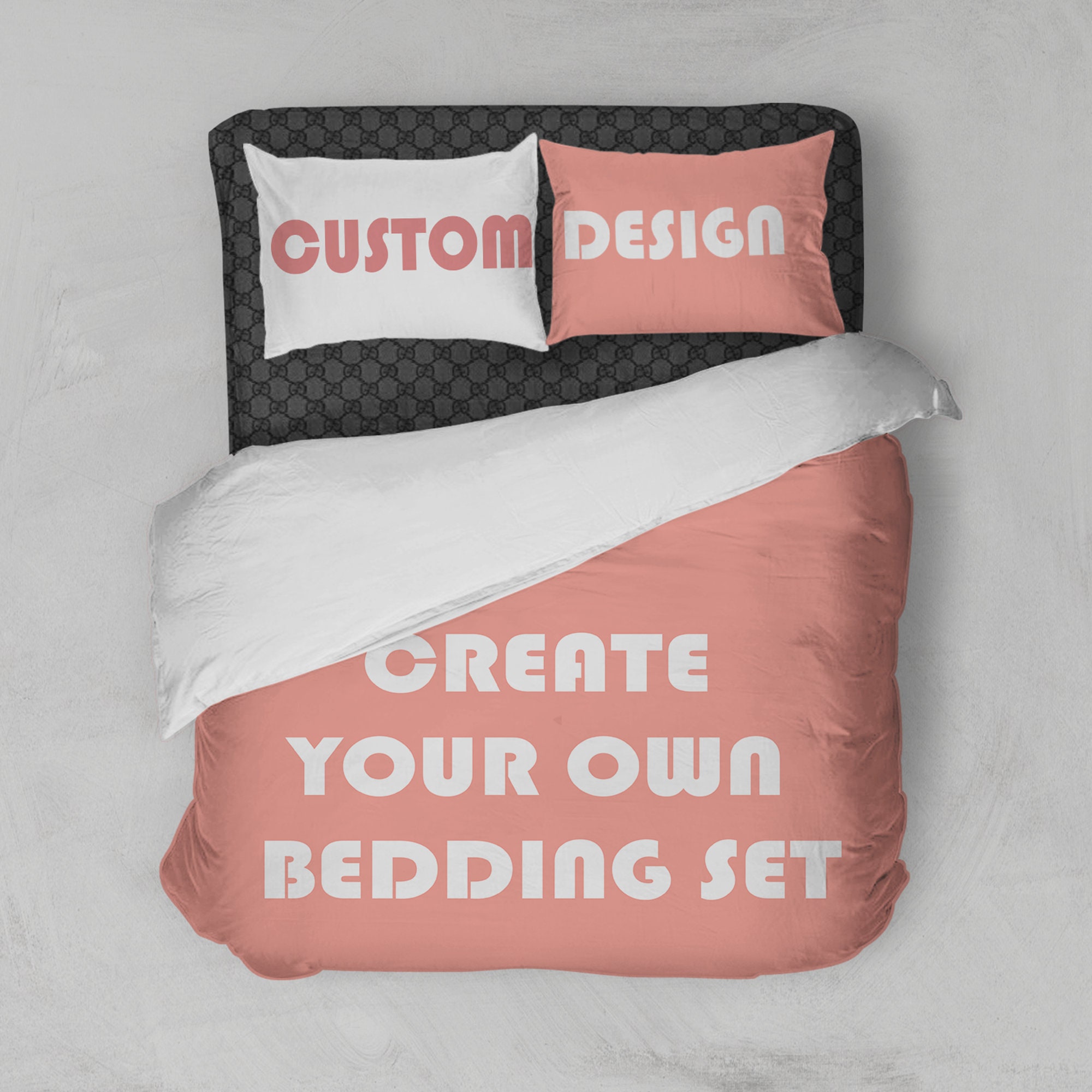 Personalized Bedding Set Custom Bedding Set With Your Own Etsy