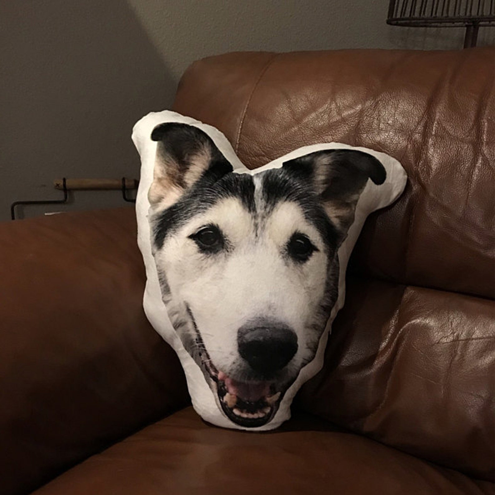 Photo Pet Pillow Stuffed With Cotton Doublesided Printing Etsy