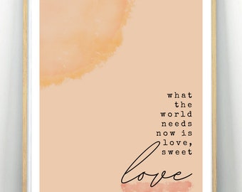 World Needs Love Etsy