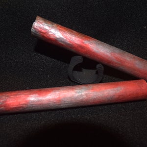 Pen Blank - Scarlet and Grey