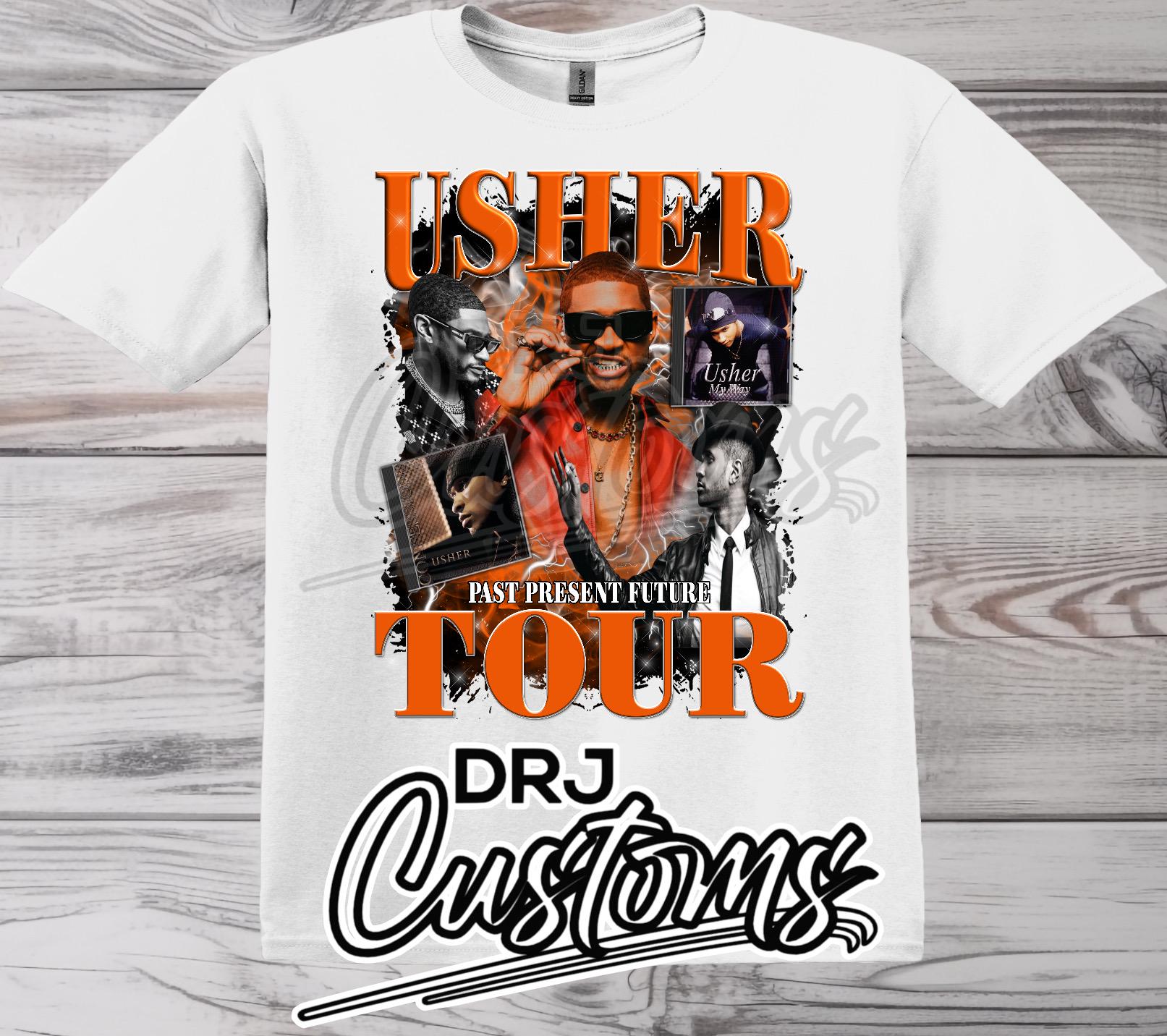 Usher Tour Shirt - Etsy