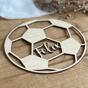 Cuadro de pared - fútbol personalizado I decoración habitación infantil