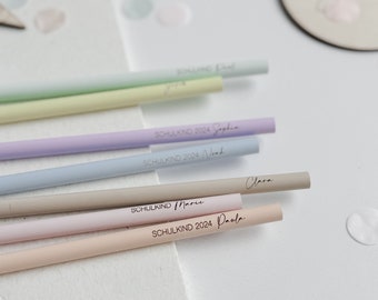 Personalized Pencil | Pencil with Name | Set of 3 | Back to School | School Enrollment Gift | School Cone Gift | Party Favor