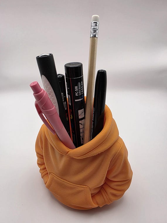 3D Printed Hoodie for Pens+Pencils+Stationery