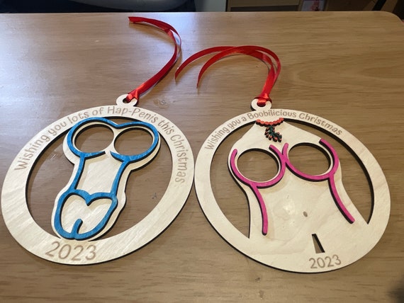 Novelty chocolate hanging Christmas decoration