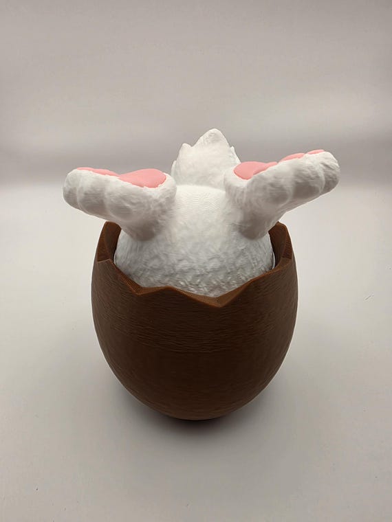 3D Printed Easter Egg-Peeky Bunny/Bunny Surprise/Gift Box/Egg