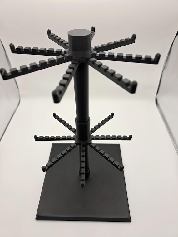 3D Printed Keychain Display Stand/Single or Double Layer Display/Collapsable