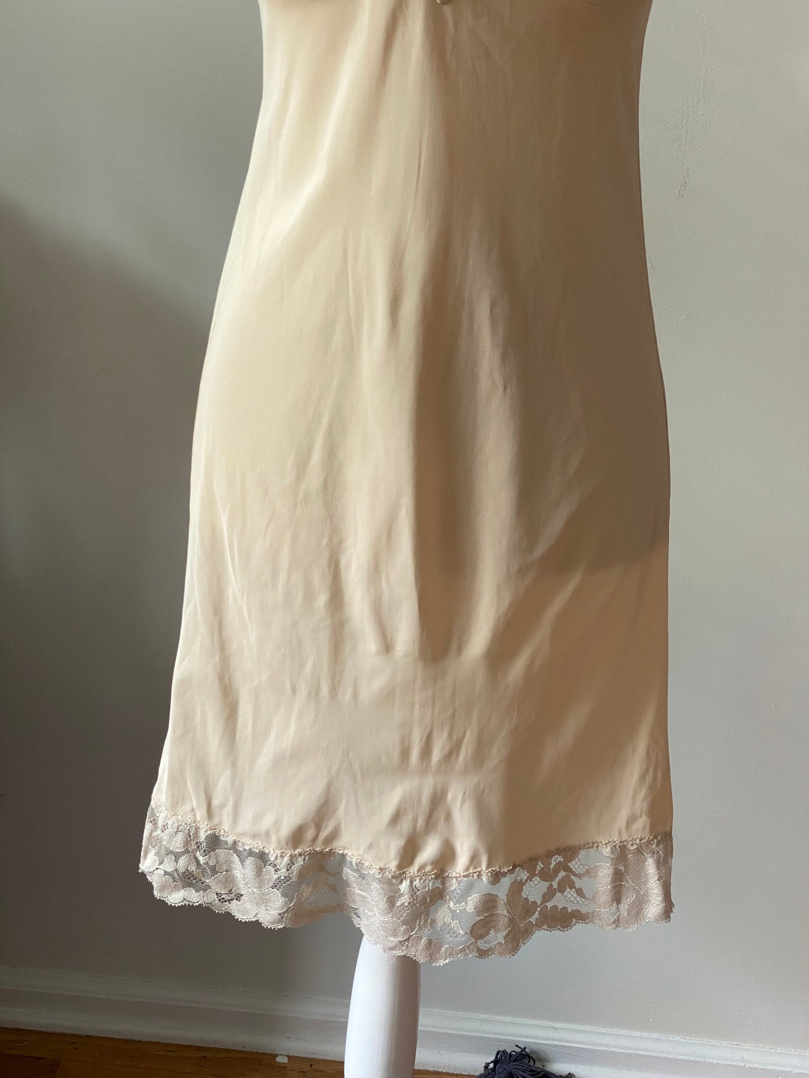 Formfit Rogers Slip/ Sand Beige Slip/ Vintage Slip Dress Etsy