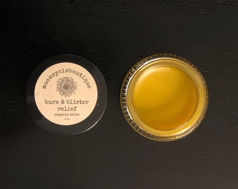 Burn and Blister Relief, Organic Salve