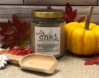 Dirty Chai, Instant Spiced Beverage Mix, 6 ounce jar