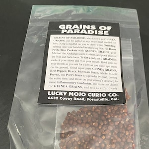 Lucky Mojo Grains of Paradise