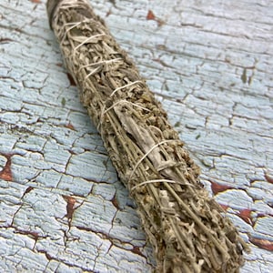 Mugwort ( Black Sage ) Smudge Stick 8”+