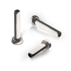 Titanium internally threaded lebret | 16 gauge post | 18 gauge post | titanium earring | nose jewelry | forward helix | nickel free jewelry