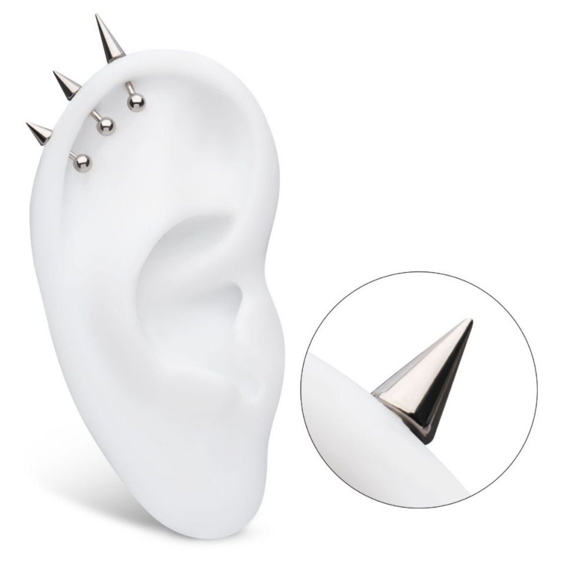 Titanium Spike Top | Spike Earring | Spike for Nose Piercing