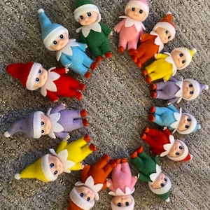 Set of 2 Baby elf twins 2 Toddler elf Twins or 1 baby and 1 Toddler Set Free Shipping 画像 4