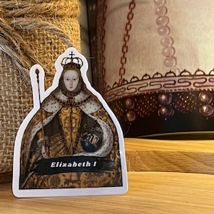 Elizabeth Tudor Portrait Sticker