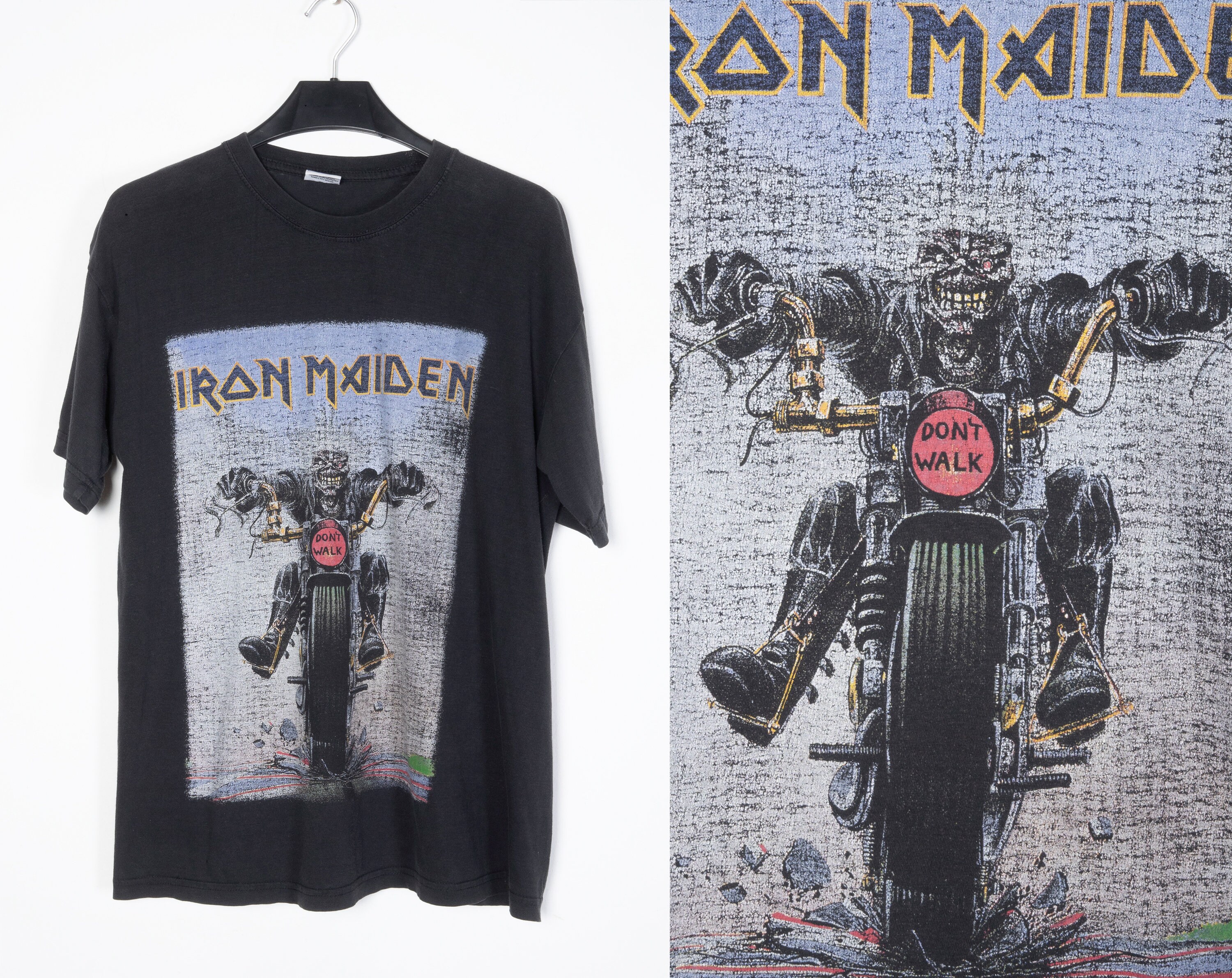 90s IRON MADEN dont walk big print Tシャツ $_12.JPG?set_id=880000500F
