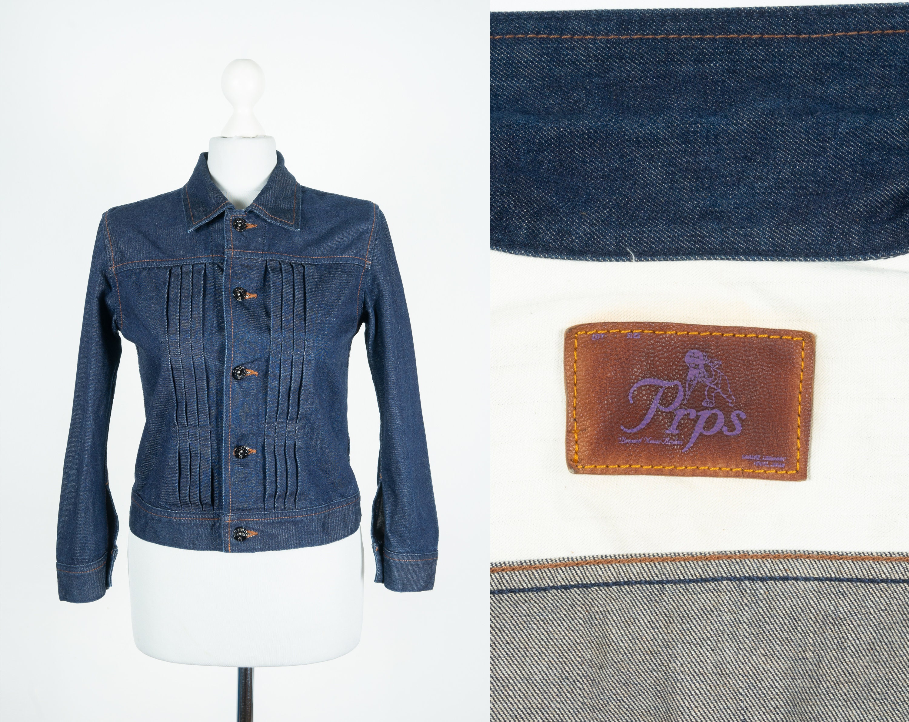 Women's PRPS Jeans Jacket Japan Denim 