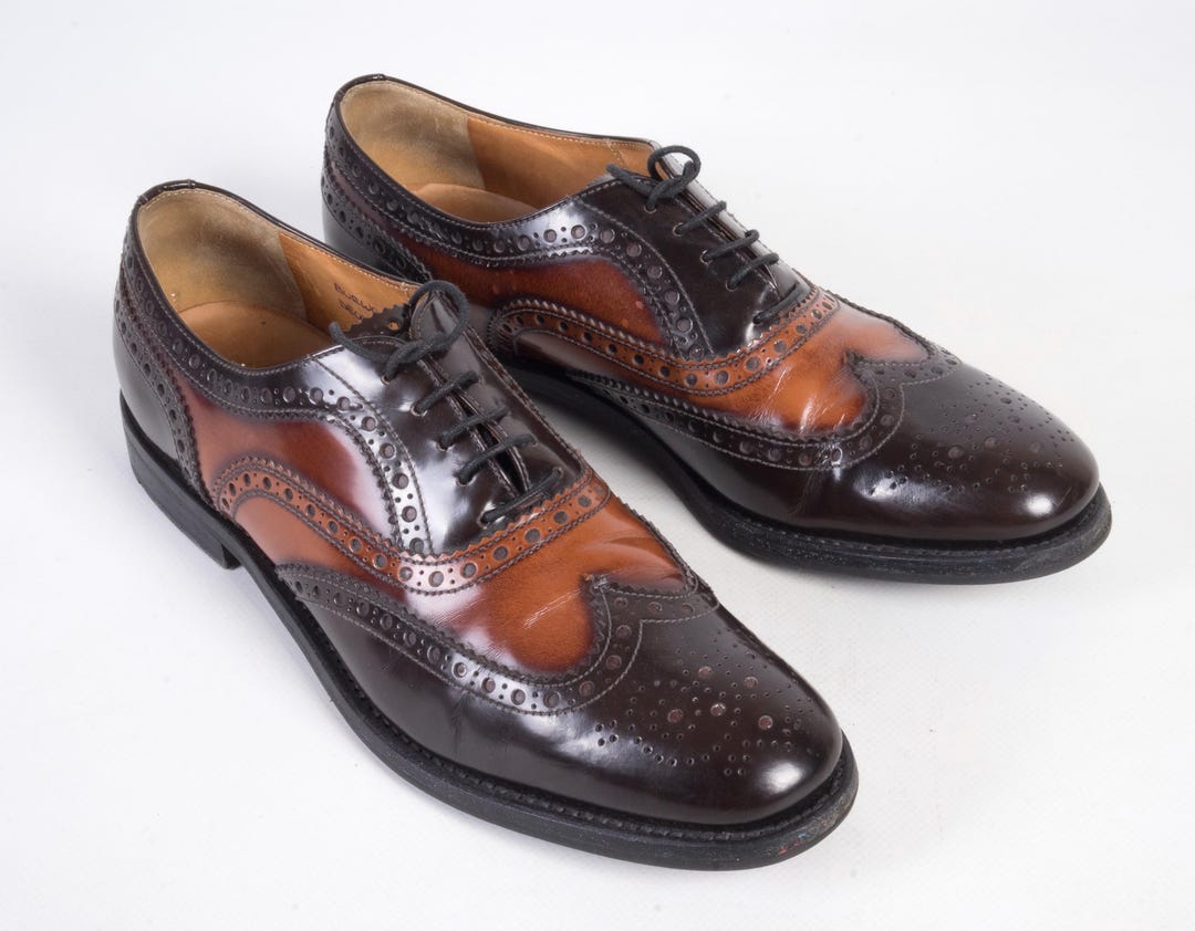 靴 church's BURWOOD 37 1/2 24cm CHURCH'S - Burwood Oxford Brogue shoes | Leam Roma - Luxury