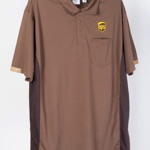 UPS Uniform Polo Shirt XS Wear Guard United Parcel Service - Etsy