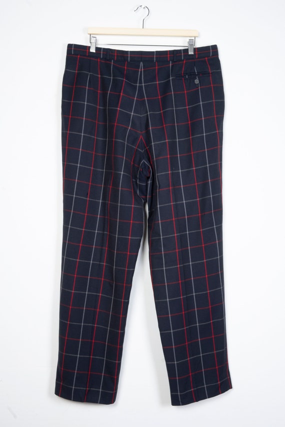 BURBERRY Original Wool Vintage Check Pants 104 Lo… - image 3