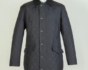 RARE Barbour Cowen Commando Jacket Gray C36/91 Cm Gray Wax Man