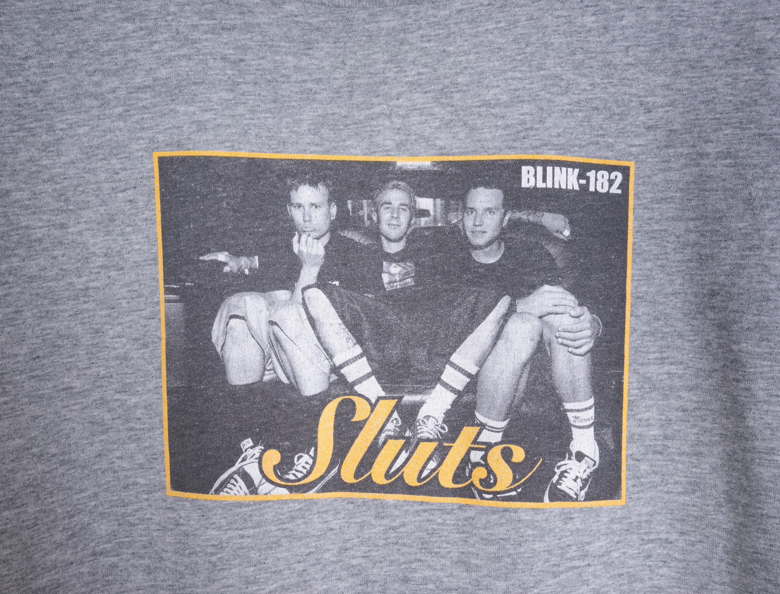90s Blink182 Tシャツ XL Adult XXL Blink-182 Mark Tom & Travis Show
