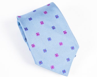 Paul Smith Corbata 100% seda para hombre Corbata rara INGLATERRA Diseñador de lujo Floral