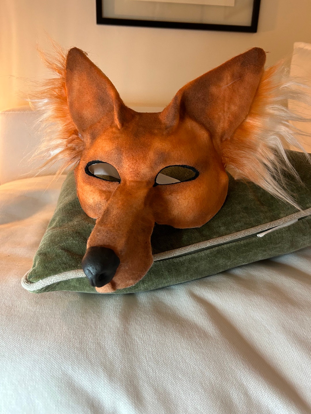 Therian Red Fox Mask Etsy