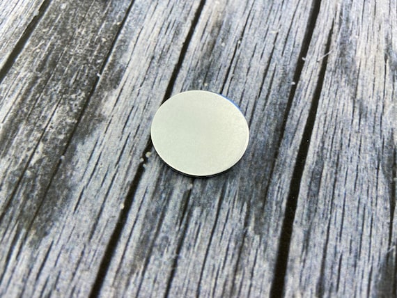 1.25 Round Blank 12ga Aluminum 50 Pack Metal Stamping Blanks