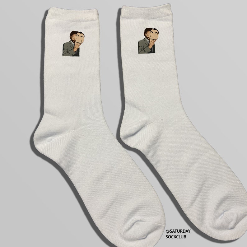 Money Heist /'The Professor/' Socks Gift Idea