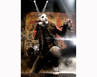 Corey Taylor, Slipknot, Stone Sour Photo Print, Heavy Metal, Nu metal Photo Print, Metal Wall Art, Signed by photographer