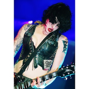 Brody Dalle, The Distillers, Exclusive Print, Punk Rock Print, Live at NME Awards 2004, Signed by photographer