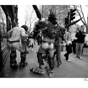 GUAR Oderus Urungus Foto Druck, Heavy Metal, Schock-Rock, Punk-Rock, Metal Rock Original Fotodruck, Wandkunst
