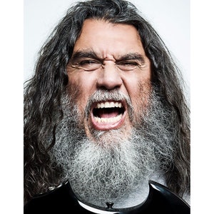 Tom Araya, Slayer - Original Photo Print, Heavy Metal, Thrash Metal, Rock Band, Slayer Magazine Cover, Wall Art, Signed by Photographer