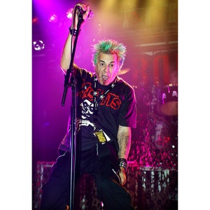 Charlie Harper, UK Subs, SIGNED Limited Edition Photo Print, Punk Rock Wall art, Autographed print Signed by Charlie Harper