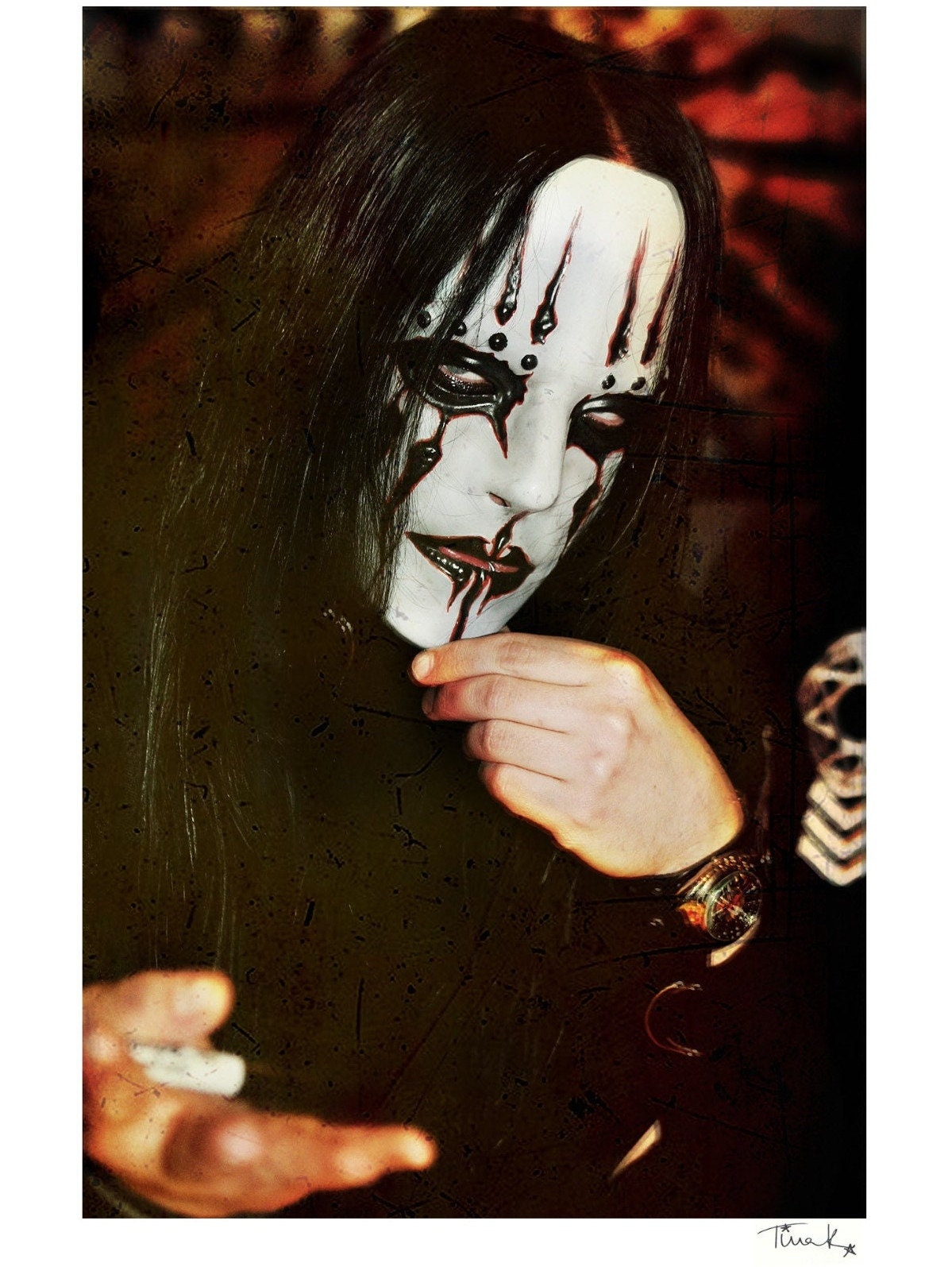 Joey Jordison, Slipknot, Murderdolls A5 Photo Print, Heavy