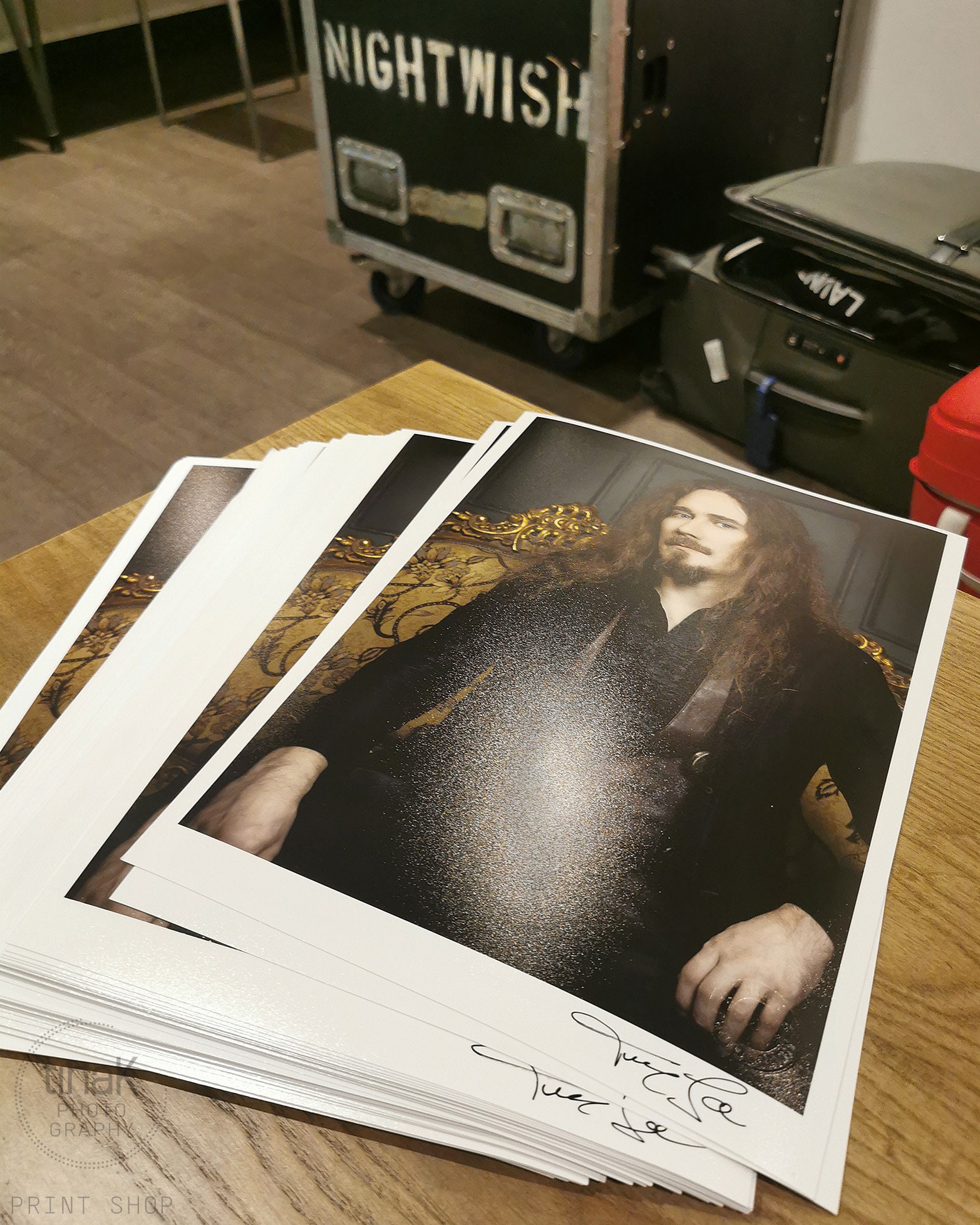 NIGHTWISH Tuomas Signed Autographed A4 Photo Print, Limited